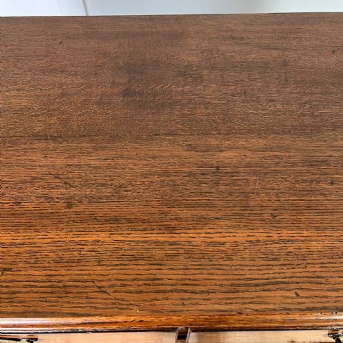 EARLY 19TH C OAK CHEST OF DRAWERS - ADDITIONAL PHOTO 16