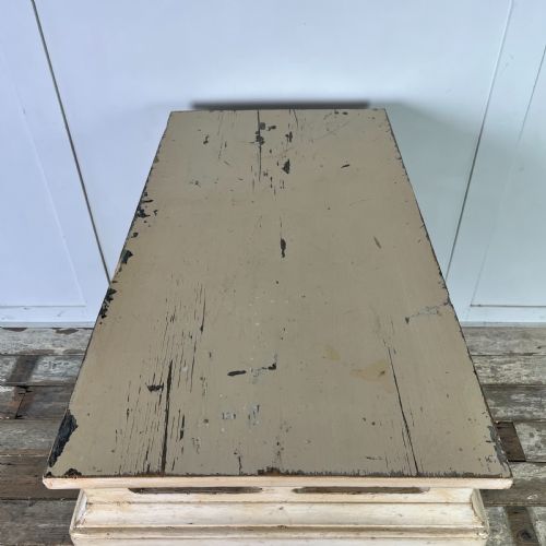 EARLY 20TH C PAINTED PINE CONSOLE TABLE - ADDITIONAL PHOTO 6