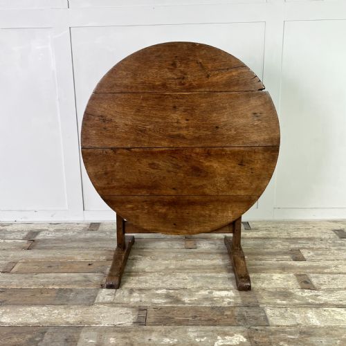 19TH C FRENCH OAK VENDAGE TABLE - ADDITIONAL PHOTO 5