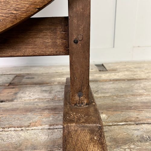 19TH C FRENCH OAK VENDAGE TABLE - ADDITIONAL PHOTO 9
