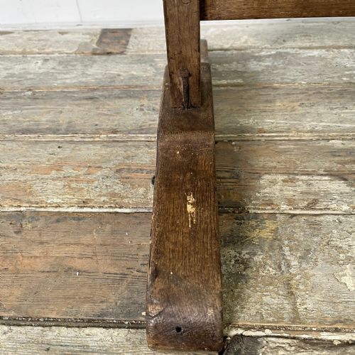 19TH C FRENCH OAK VENDAGE TABLE - ADDITIONAL PHOTO 12