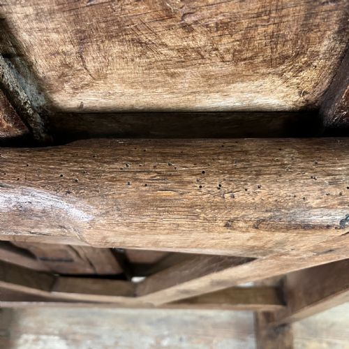 19TH C FRENCH OAK VENDAGE TABLE - ADDITIONAL PHOTO 15
