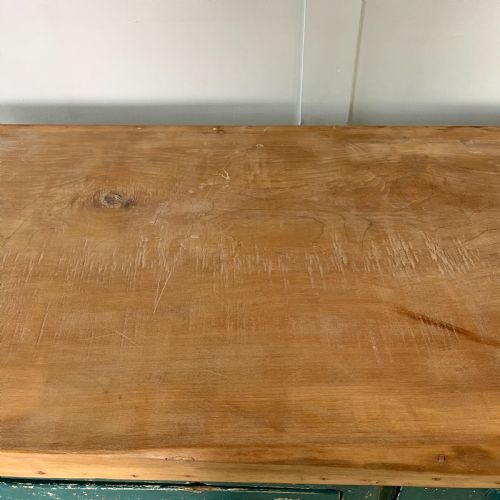 19TH C PAINTED PINE DRESSER BASE - ADDITIONAL PHOTO 6