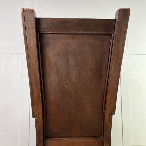 18TH C OAK LAMBING CHAIR - ADDITIONAL PHOTO 11