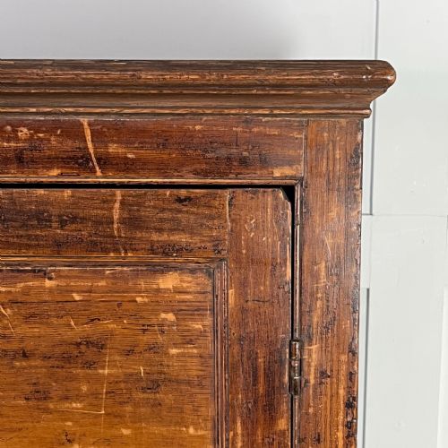 GEORGE III PINE FOOD CUPBOARD - ADDITIONAL PHOTO 4