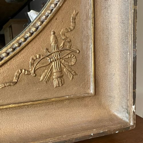 LARGE GEORGIAN GILT WALL MIRROR - ADDITIONAL PHOTO 4
