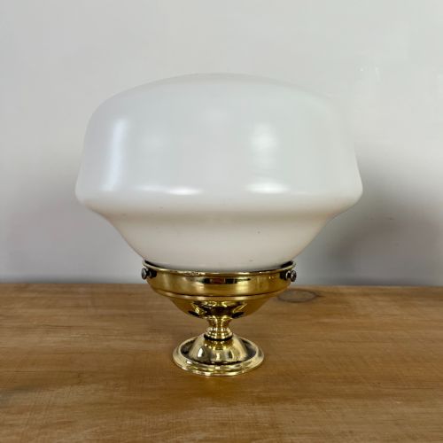 SET OF 4 EARLY 20TH C OPALNE CEILING LIGHTS - ADDITIONAL PHOTO 1