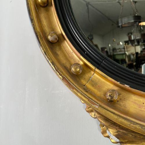 VICTORIAN CARVED GILTWOOD MIRROR - ADDITIONAL PHOTO 2