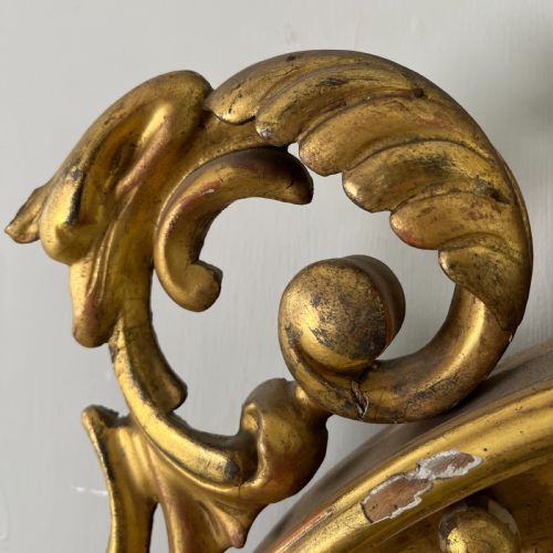 VICTORIAN CARVED GILTWOOD MIRROR - ADDITIONAL PHOTO 8
