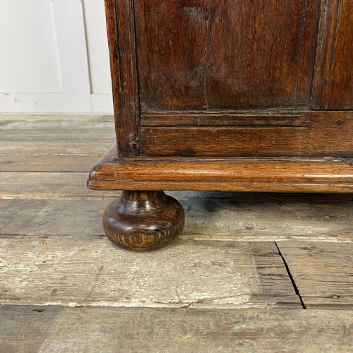 17TH C OAK CHEST OF DRAWERS - ADDITIONAL PHOTO 13
