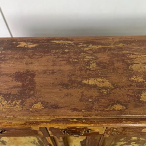 VICTORIAN PAINTED MAHOGANY SIDEBOARD - ADDITIONAL PHOTO 14