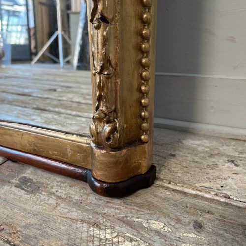 VICTORIAN GILTWOOD WALL MIRROR - ADDITIONAL PHOTO 6