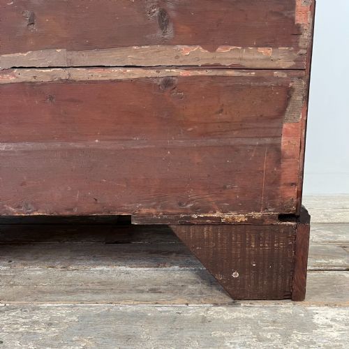GEORGE III MAHOGANY CHEST OF DRAWERS - ADDITIONAL PHOTO 14
