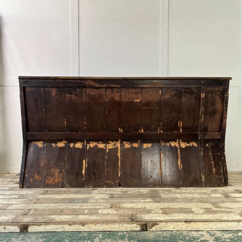 EARLY 19TH C PINE TAVERN SETTLE - ADDITIONAL PHOTO 12