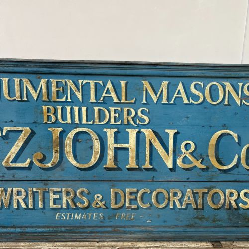 EARLY 20TH C SHOP TRADE ADVERTISING SIGN - ADDITIONAL PHOTO 2