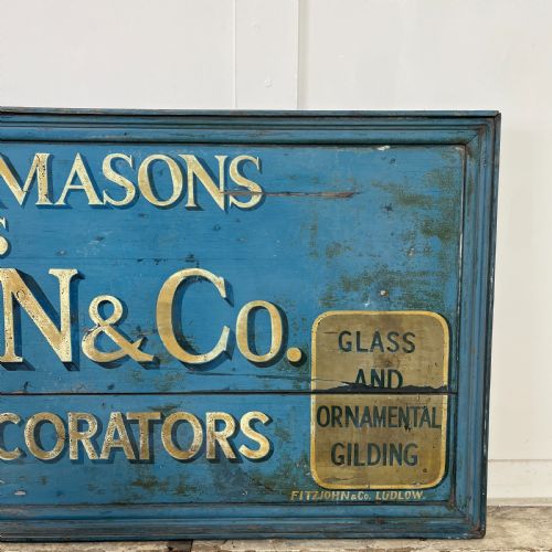 EARLY 20TH C SHOP TRADE ADVERTISING SIGN - ADDITIONAL PHOTO 3