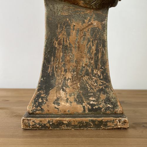 PAIR OF EARLY 20TH C TERRACOTTA BUSTS - ADDITIONAL PHOTO 3