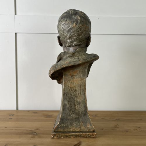 PAIR OF EARLY 20TH C TERRACOTTA BUSTS - ADDITIONAL PHOTO 6
