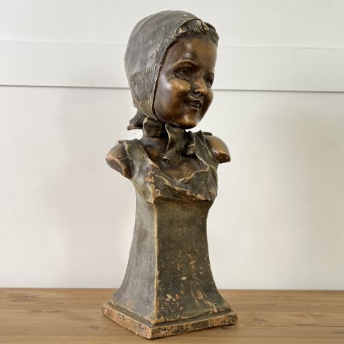 PAIR OF EARLY 20TH C TERRACOTTA BUSTS - ADDITIONAL PHOTO 11