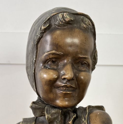 PAIR OF EARLY 20TH C TERRACOTTA BUSTS - ADDITIONAL PHOTO 12