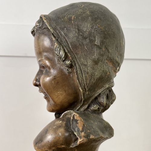 PAIR OF EARLY 20TH C TERRACOTTA BUSTS - ADDITIONAL PHOTO 14