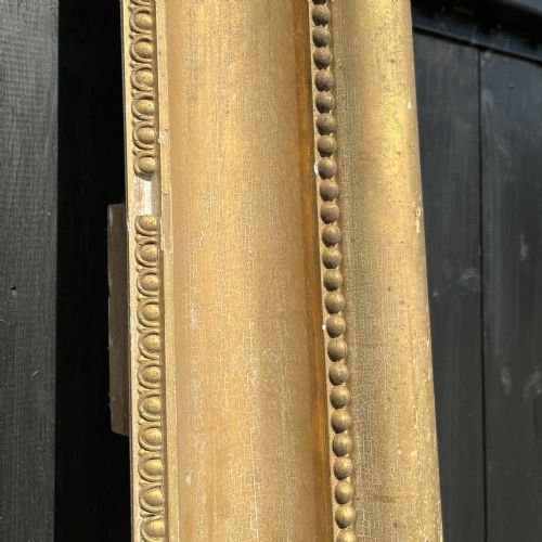 HUGE 19TH C GILT PICTURE FRAME - ADDITIONAL PHOTO 3
