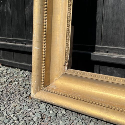 HUGE 19TH C GILT PICTURE FRAME - ADDITIONAL PHOTO 5