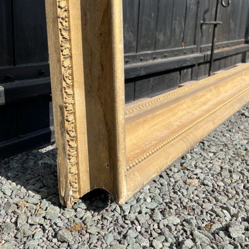 HUGE 19TH C GILT PICTURE FRAME - ADDITIONAL PHOTO 7
