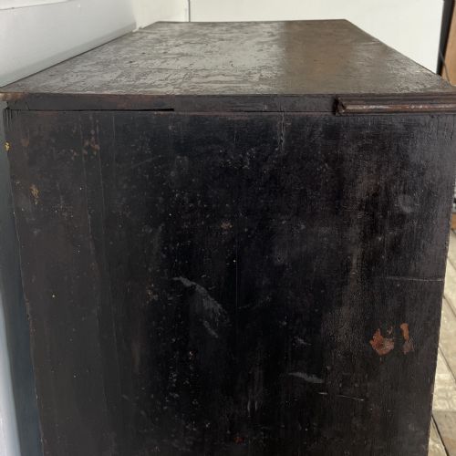 18TH C PAINTED PINE CHEST OF DRAWERS - ADDITIONAL PHOTO 7