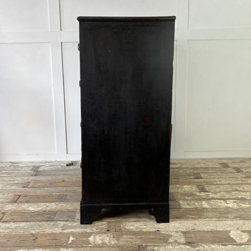 18TH C PAINTED PINE CHEST OF DRAWERS - ADDITIONAL PHOTO 11