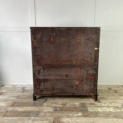 18TH C PAINTED PINE CHEST OF DRAWERS - ADDITIONAL PHOTO 12