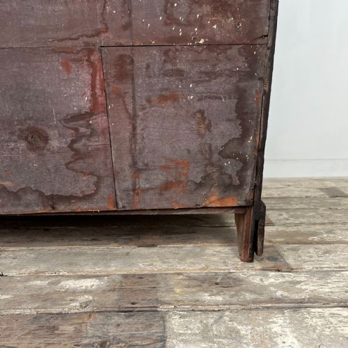 18TH C PAINTED PINE CHEST OF DRAWERS - ADDITIONAL PHOTO 13