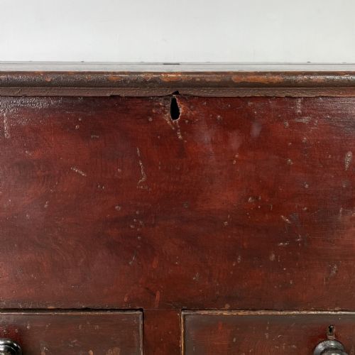 GEORGIAN PAINTED PINE MULE CHEST - ADDITIONAL PHOTO 6