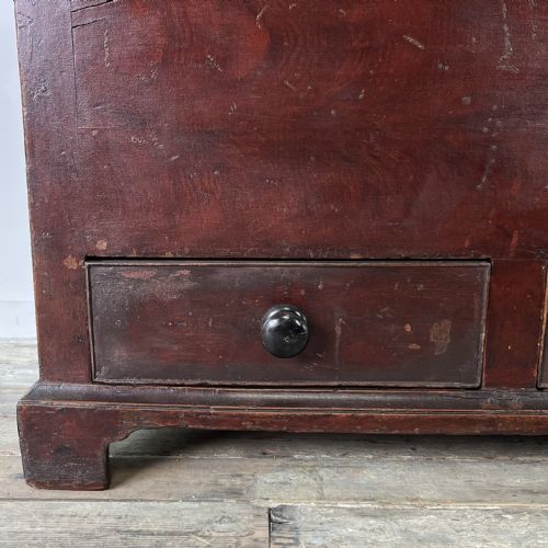 GEORGIAN PAINTED PINE MULE CHEST - ADDITIONAL PHOTO 7