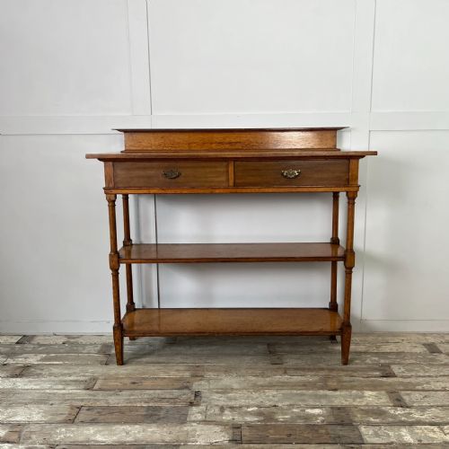 PR VICTORIAN OAK SERVING TABLES BUFFETS - ADDITIONAL PHOTO 10