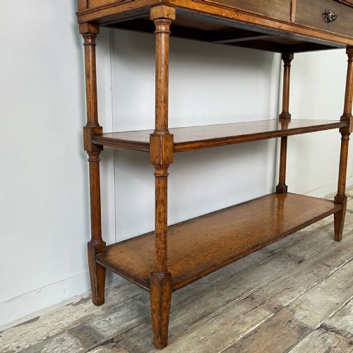 PR VICTORIAN OAK SERVING TABLES BUFFETS - ADDITIONAL PHOTO 11
