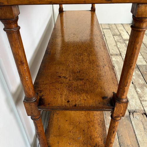 PR VICTORIAN OAK SERVING TABLES BUFFETS - ADDITIONAL PHOTO 12