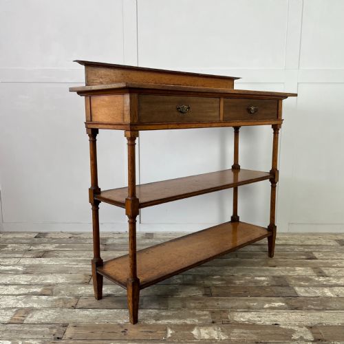 PR VICTORIAN OAK SERVING TABLES BUFFETS - ADDITIONAL PHOTO 14