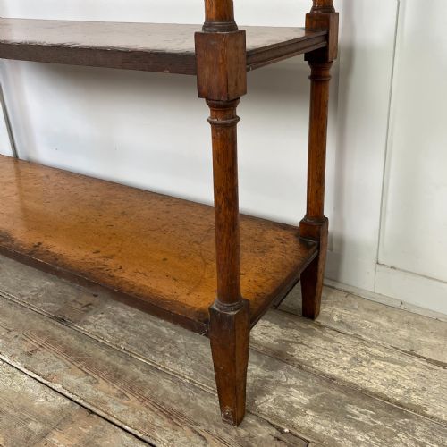 PR VICTORIAN OAK SERVING TABLES BUFFETS - ADDITIONAL PHOTO 16