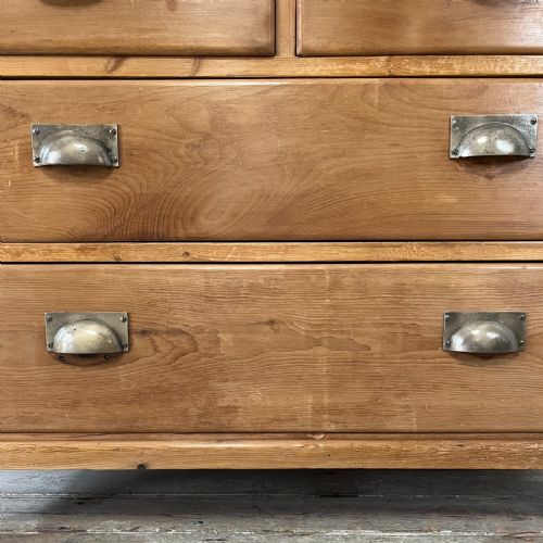 VICTORIAN PINE GLAZED DRESSER - ADDITIONAL PHOTO 6
