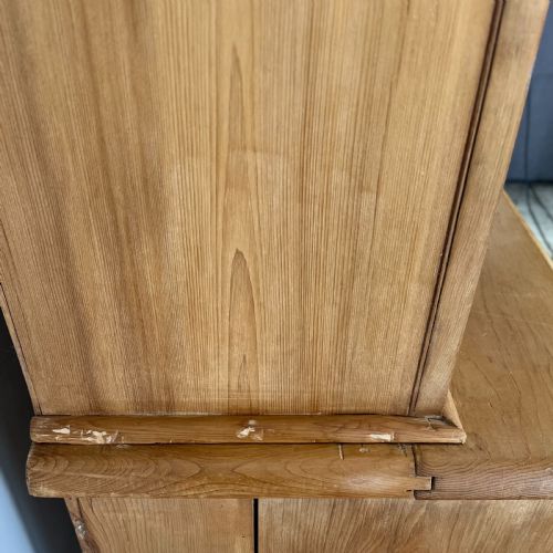 VICTORIAN PINE GLAZED DRESSER - ADDITIONAL PHOTO 9