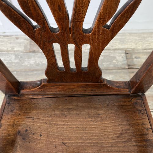 EARLY 19TH C ELM ARM CHAIR - ADDITIONAL PHOTO 17