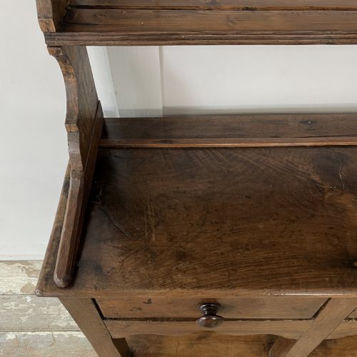 18TH C WELSH CARMARTHENSHIRE OAK DRESSER - ADDITIONAL PHOTO 12