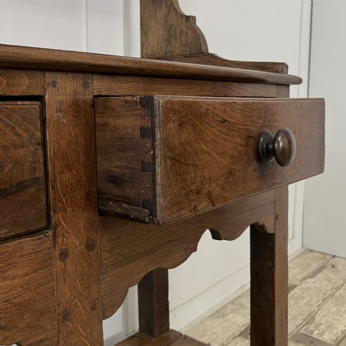 18TH C WELSH CARMARTHENSHIRE OAK DRESSER - ADDITIONAL PHOTO 15
