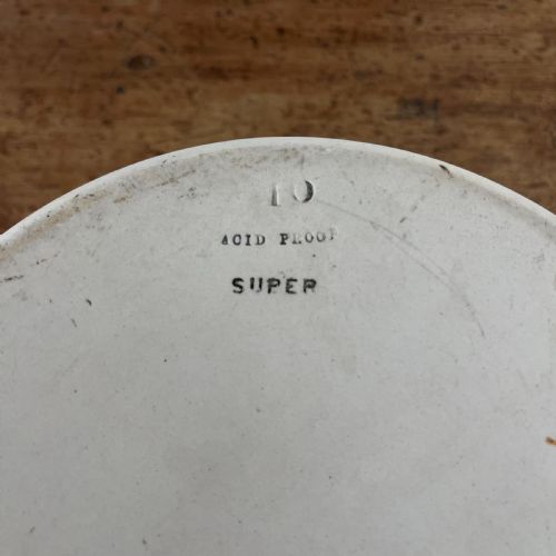 LARGE VICTORIAN CERAMIC PESTLE MORTAR - ADDITIONAL PHOTO 5