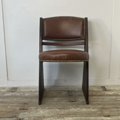 SET OF 4 ART DECO OAK CHAIRS BY EBENEZER GOMME - ADDITIONAL PHOTO 1