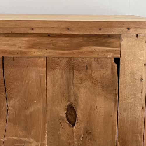 VICTORIAN PINE AND MAHOGANY CHEST OF DRAWERS - ADDITIONAL PHOTO 17