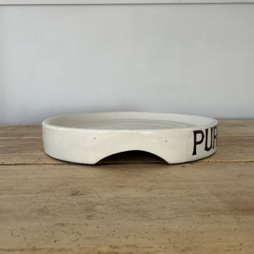 LARGE ORIGINAL CREAMWARE PURE BUTTER SLAB - ADDITIONAL PHOTO 5