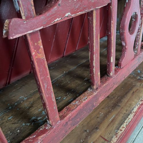 MID 19TH C IRISH PINE CHICKEN COOP DRESSER - ADDITIONAL PHOTO 7