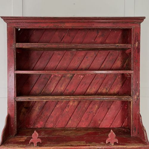 MID 19TH C IRISH PINE CHICKEN COOP DRESSER - ADDITIONAL PHOTO 10